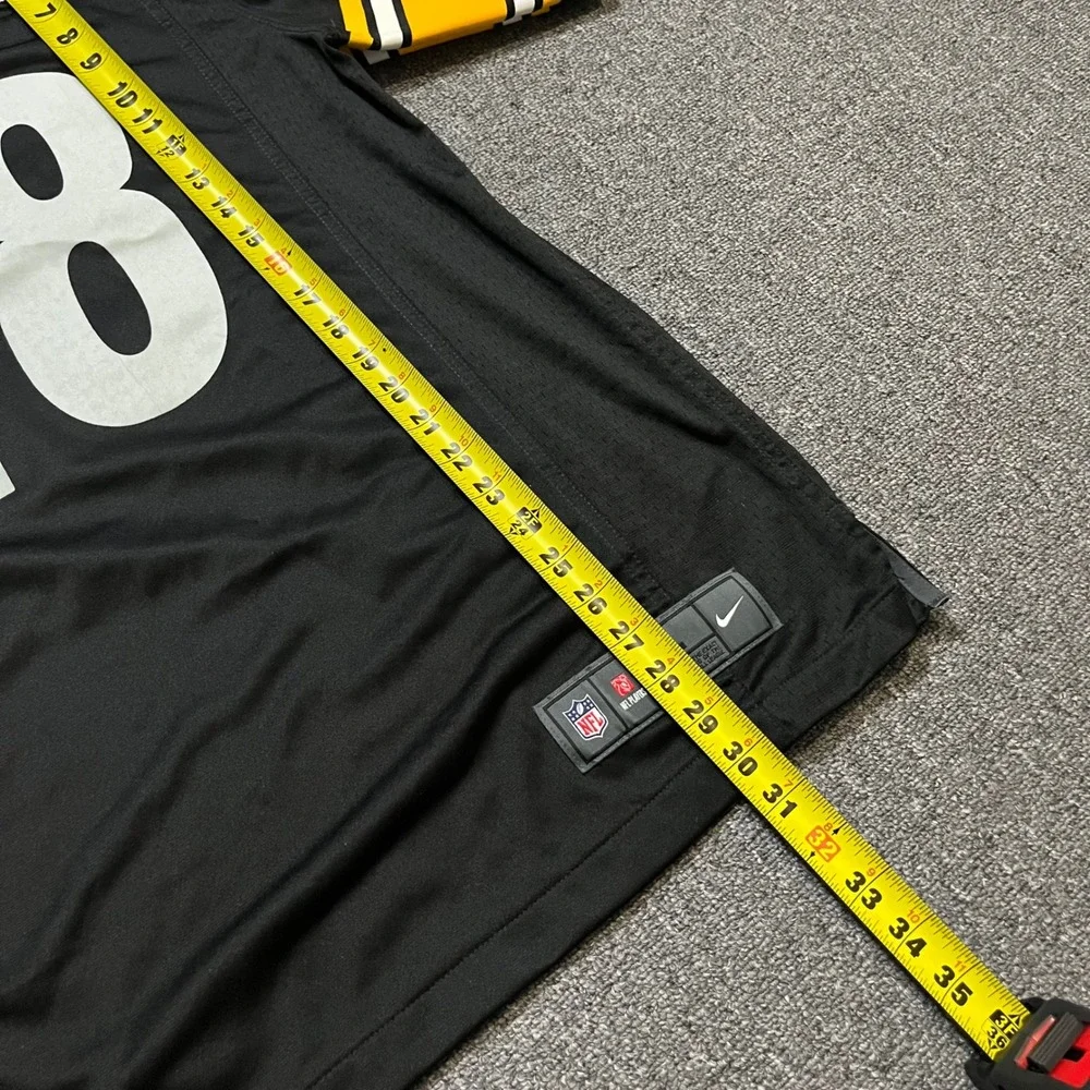 Nike Pittsburgh Steelers Bud Dupree 48 Jersey Large Black NFL Football Fan Gear